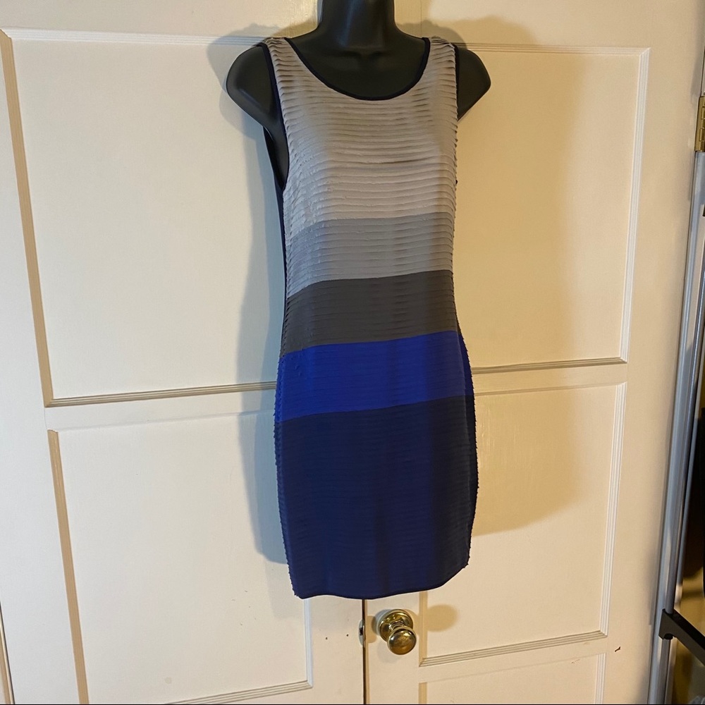 Rag & Bone Silk-Paneled Striped Dress Small NWT